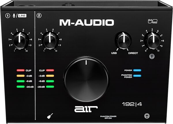 M-Audio AIR 192|4 Vocal Studio Pro Recording Pack, New, Action Position Back