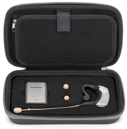 Samson AirLine Micro Earset Wireless System, Band K2, Case