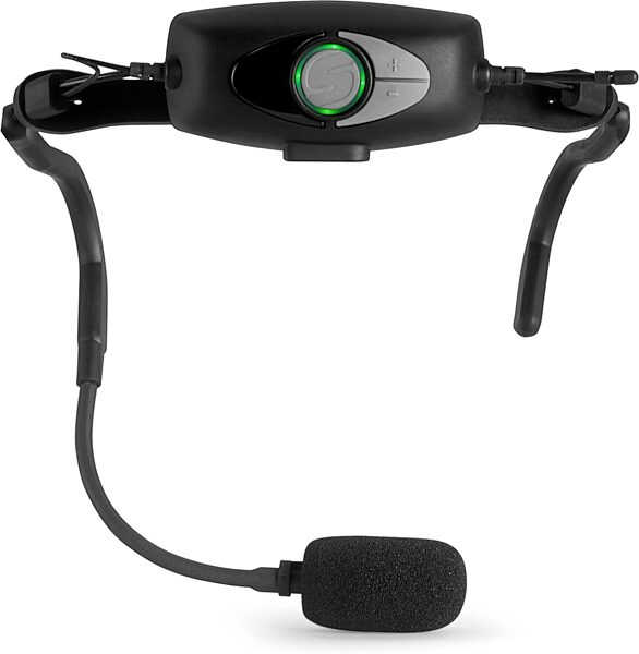 Samson AirLine XDm Fitness Headset Digital Wireless Microphone System with Tabletop Receiver, New, Headset