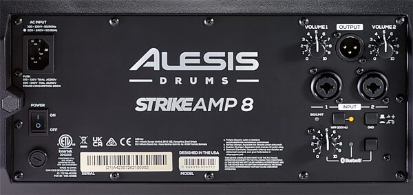 Alesis Strike Amp 8 MK2 Electronic Drum Amplifier, New, Action Position Back