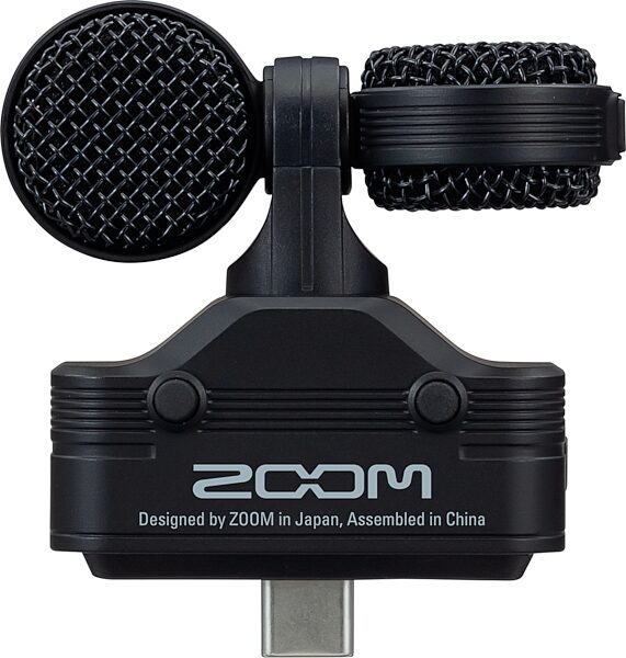 Zoom AM-7 Mid-Side Stereo Condenser USB-C Microphone, New, Action Position Back