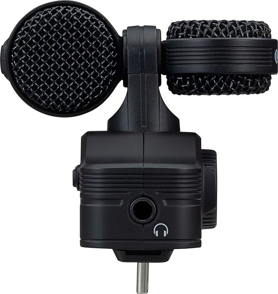 Zoom AM-7 Mid-Side Stereo Condenser USB-C Microphone, New, Action Position Back