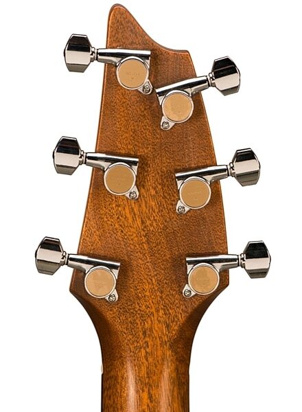 Breedlove American Series C25/CRE Herringbone Acoustic-Electric Guitar with Case, Back of Headstock