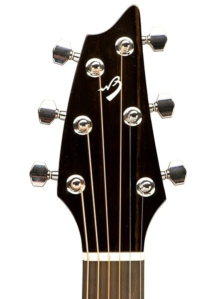 Breedlove American Series C25/CRE Herringbone Acoustic-Electric Guitar with Case, Headstock