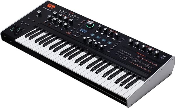 ASM Ashun Sound Machines Hydrasynth Keyboard Synthesizer, 49-Key, New, Angle