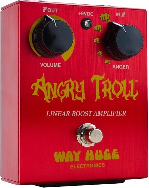 Way Huge Angry Troll Boost Pedal, Angle