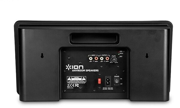 Ion Audio Anyroom Wireless Multi-Room Music Speaker System, Rear