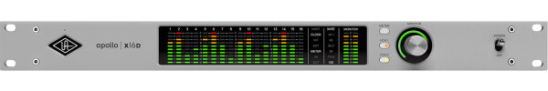 Universal Audio Apollo x16D Ultimate Plus Thunderbolt/Dante Audio Interface, New, Action Position Back