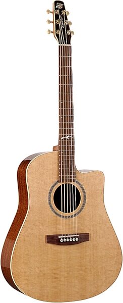 Seagull Portrait CW QII Cutaway Acoustic-Electric Guitar (with Case), Main
