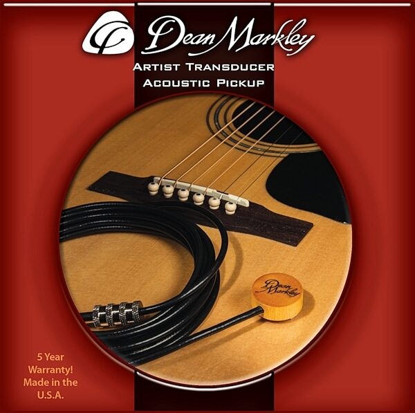 Dean Markley DM3000 Artist Transducer Acoustic Guitar Pickup, New, Main