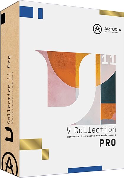Arturia V-Collection 11 Pro Software, Digital Download, Action Position Back