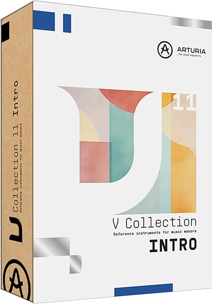 Arturia V Collection 11 Intro Software, Digital Download, Action Position Back