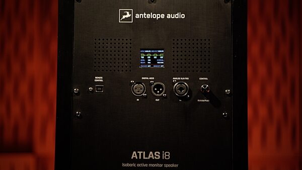 Antelope Audio Atlas i8 Isobaric Active Studio Monitor, Single Speaker, In Use