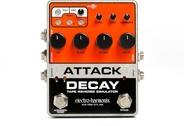 Electro-Harmonix Attack Decay Pedal, Main