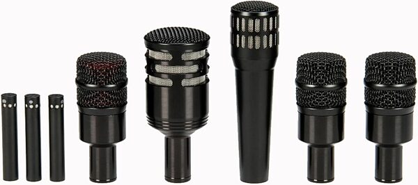 Audix DP8 8-Piece Drum Microphone Pack, New, Action Position Back