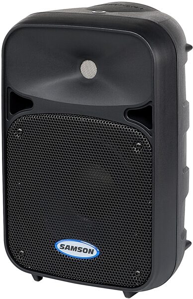 Samson Auro D208 2-Way Active Loudspeaker (200 Watts, 1x8"), New, Angle