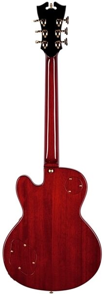 D'Angelico EX-SD Electric Guitar (with Case), Cherry - Back