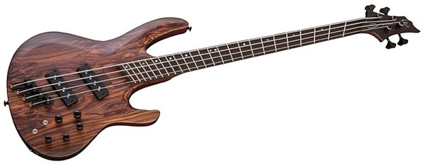 ESP LTD B1004SE NS Electric Bass, Swamp Ash Angle
