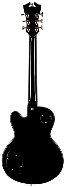 D'Angelico EX-SD Electric Guitar (with Case), Black - Back