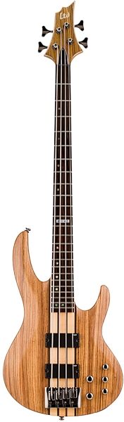 ESP LTD B-4 Electric Bass, Zebra Top