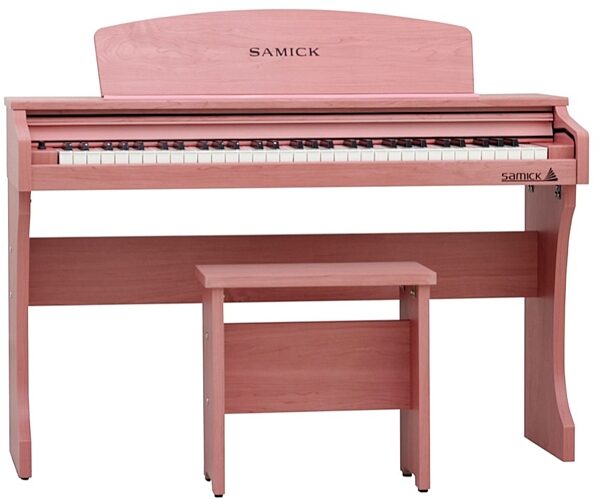 Samick MD-61 Mini Digital Piano, Light Pink