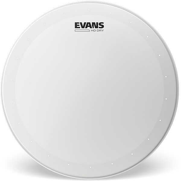 Evans Genera HDD Dry Coated Snare Drumhead, 12 inch, Action Position Back