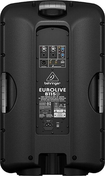 Behringer B115D Eurolive Powered Speaker (1000 Watts, 1x15"), Rear
