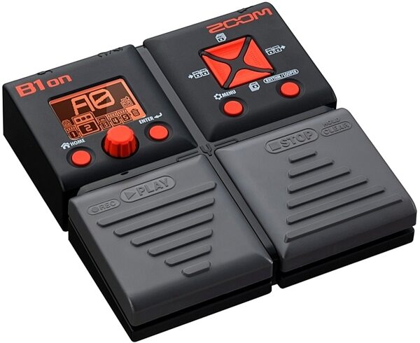 Zoom B1on Bass Multi-Effects Pedal, Left