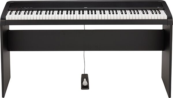Korg B2 Digital Piano, 88-Key, Black, B2BK, Action Position Back