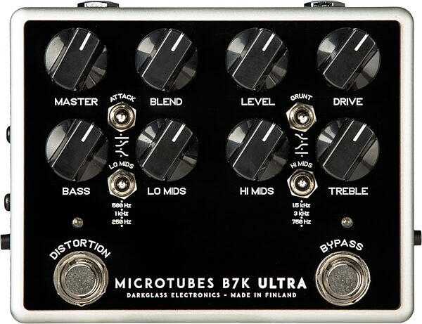 Darkglass B7K Ultra V2 Analog Bass Preamp Pedal, New, Action Position Back