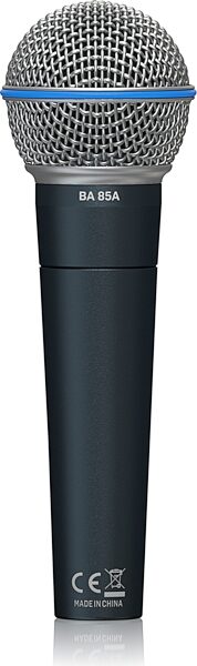 Behringer BA 85A Dynamic Supercardioid Microphone, Action Position Back