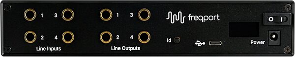 Freqport FreqInOut Outboard Processing USB Interface, New, Action Position Back