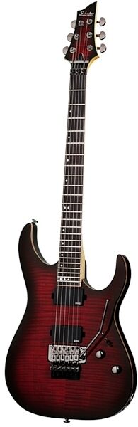 Schecter Banshee 6 FR Active Electric Guitar, Crimson Red