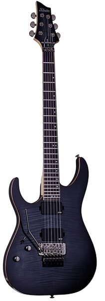 Schecter Banshee FR-A Electric Guitar, Left-Handed, See-Thru Black