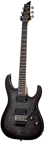 Schecter Banshee 6 FR Active Electric Guitar, See Thru Black