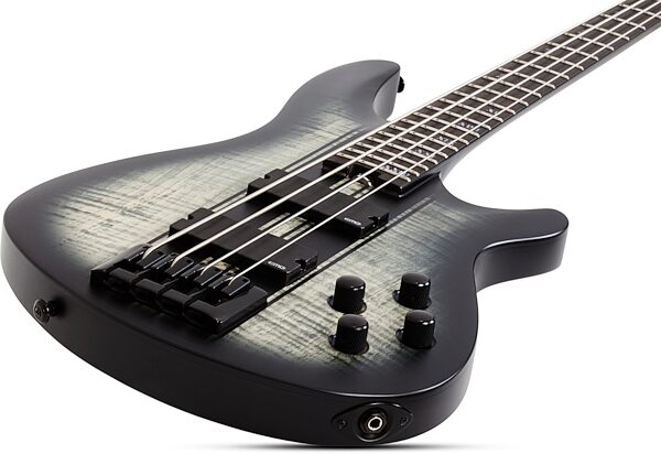 Schecter C-4 GT Electric Bass, Action Position Back