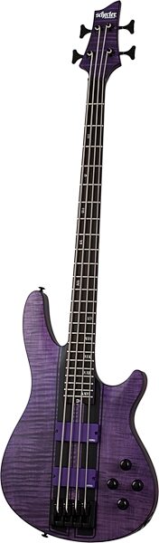 Schecter C-4 GT Electric Bass, Action Position Back