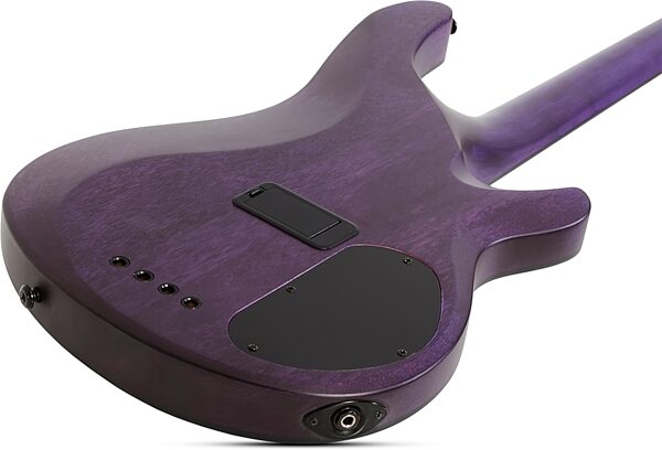 Schecter C-4 GT Electric Bass, Left-Handed, Action Position Back