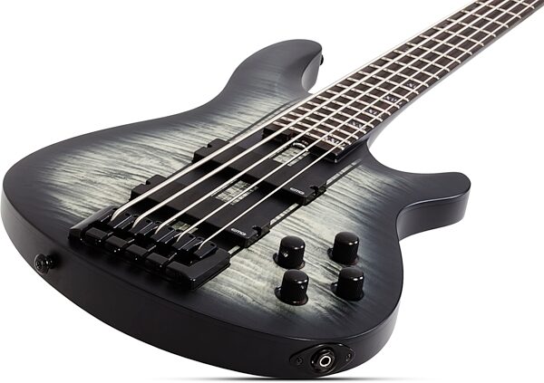 Schecter C-5 GT Electric Bass, Action Position Back