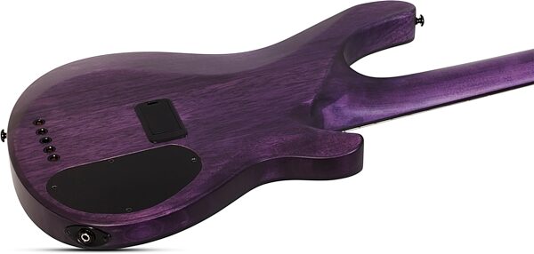 Schecter C-5 GT Electric Bass, Left-Handed, Rear Body Detail