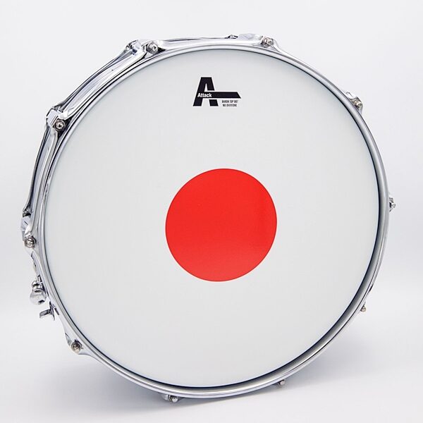 Attack Baron Red Dot Coated Snare Drum Head, 14 inch, view