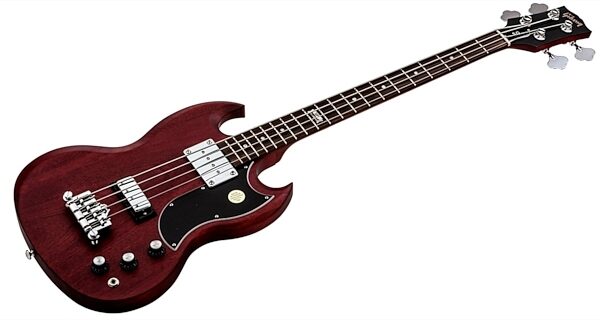 Gibson 2014 SG Special Electric Bass, Cherry Satin - Closeup