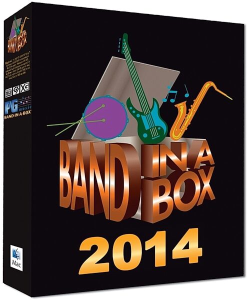 PG Music Band in a Box 2014 Pro Software (Mac), Main