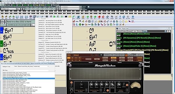 PG Music Band in a Box Pro 2014 Software (Windows), Screenshot