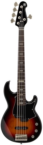 Yamaha BBP35 Pro Series Electric Bass Guitar, 5-String (with Case), Main