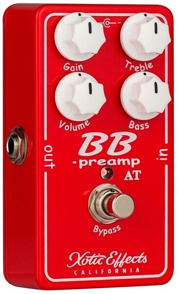 Xotic Limited Edition Andy Timmons BB Preamp Pedal, Side