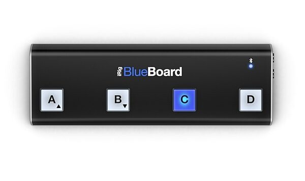 IK Multimedia iRig BlueBoard Bluetooth Wireless MIDI Pedal Controller, New, Main