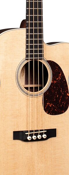 Martin BC-16E Acoustic-Electric Bass Guitar (with Fishman Electronics), Action Position Back