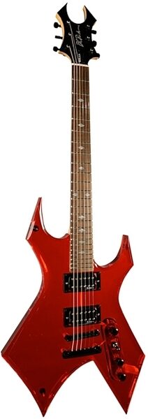 BC Rich Exclusive Acrylic Warlock Electric Guitar, See-Thru Red