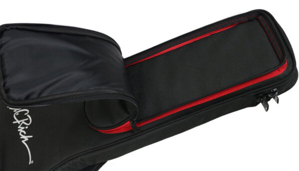 B.C. Rich Model D Premium Guitar Gig Bag, New, Action Position Back
